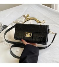 Tcherchi Moda Taşınabilir Akşam Yemeği Kadın El Çantası Gri