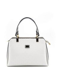 Silver & Polo Nv972 Kadın El Çantası Beyaz A.Gri