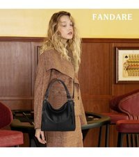 Aromee Büyük Vintage Kadın El Çantası Siyah