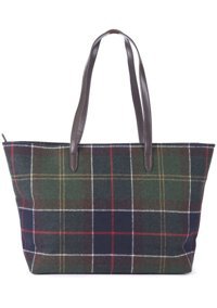 Barbour Tn11 Witford Kadın El Çantası Classic Tartan