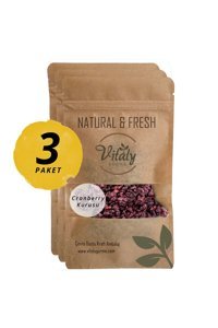 Vitaly Şekersiz Cranberry 3x50 gr