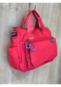 Madamminik Smart Bags Su Geçirmez Kadın El Çantası Kırmızı