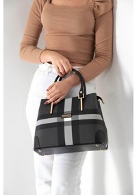 Silver & Polo Nv667 Kadın El Çantası Siyah Siyah
