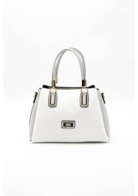 Silver & Polo Nv1082 Kadın El Çantası Beyaz A.Gri