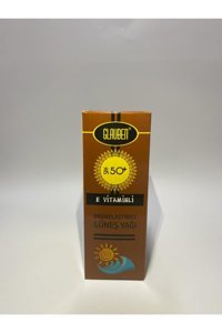 Glauben E Vitamini 50+ Faktör Vücut İçin Bronzlaştırıcı Yağ 150 ml