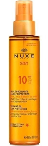 Nuxe Sun Huile Vücut - Yüz İçin Bronzlaştırıcı Yağ 150 ml