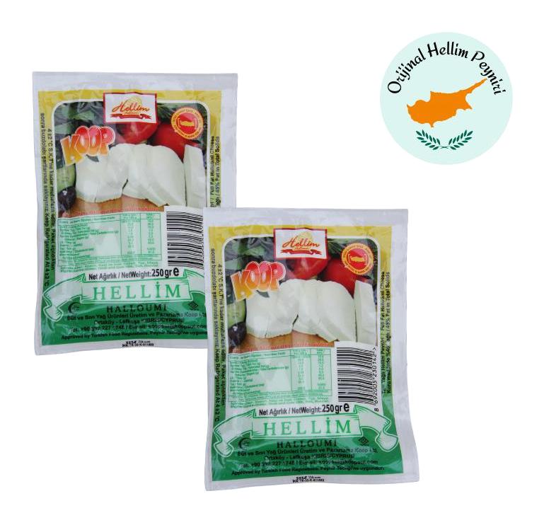Koop Süt Hellim Peyniri 2x500 gr