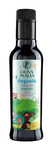 Oliva Malia Organik Soğuk Sıkım Organik Polifenollü Cam Sızma Zeytinyağı 250 ml