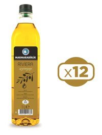 Marmarabirlik Cam Riviera Zeytinyağı 12x1 lt