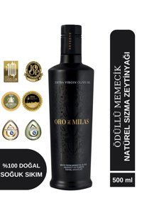 Oro Di Milas Reserve Soğuk Sıkım Polifenollü Cam Sızma Zeytinyağı 500 ml