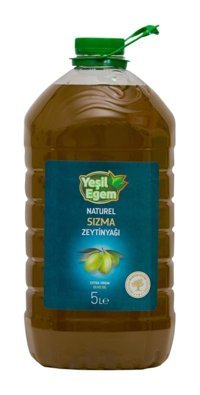 Yeşil Egem Naturel Pet Sızma Zeytinyağı 5 lt
