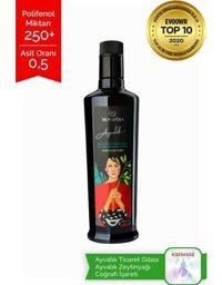 NovaVera Ayvalık Soğuk Sıkım Polifenollü Cam Sızma Zeytinyağı 500 ml