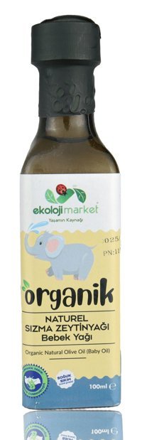Ekoloji Market Soğuk Sıkım Organik Cam Zeytinyağı 100 ml