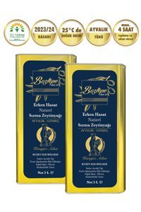 Boztepe Naturel Soğuk Sıkım Filtresiz Polifenollü Teneke Sızma Zeytinyağı 2x5 lt