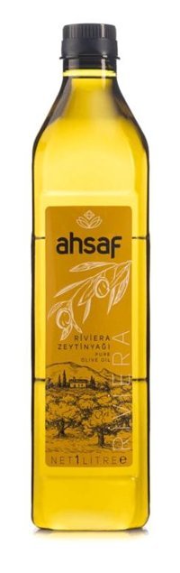 Ahsaf Polifenolsüz Pet Riviera Zeytinyağı 1 lt