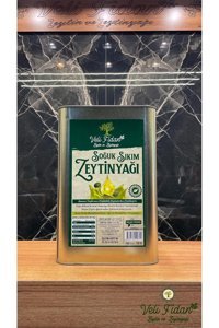 Veli Fidan Soğuk Sıkım Teneke Zeytinyağı 10 lt