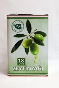 Aydoğanlar Naturel Organik Teneke Birinci Zeytinyağı 18 lt