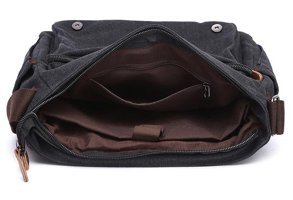 Zuolunduo Günlük Crossbody Siyah Erkek Sırt Çantası