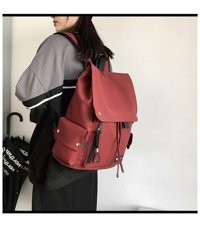 Sunan Sn80349 Büyük Kapasiteli Kırmızı Çok Renkli Erkek Sırt Çantası