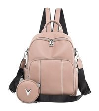 Worryfreeshopping Çift Kullanımlı Bag7998 Pembe Kadın Sırt Çantası