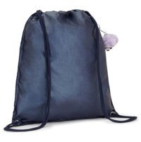 Kipling Supertaboo Büzgülü Yüzücü Mavi Admıral Bl Palm Kadın Sırt Çantası