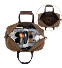Augur 2020 Seyahat Crossbody Kahverengi Erkek Sırt Çantası