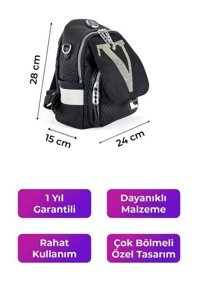 Kriste Bell Siyah 26392 Kadın Sırt Çantası