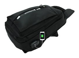 Ççs 31182 Tek Rt Çapraz Body Bag Gri Erkek Sırt Çantası