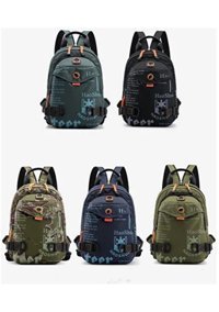 Crossbody Çok Fonksiyonlu Su Geçirmez Siyah Erkek Sırt Çantası