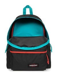 Eastpak Ek620 Padded Pak'R Kontrast Aqua Red Siyah Kadın Sırt Çantası