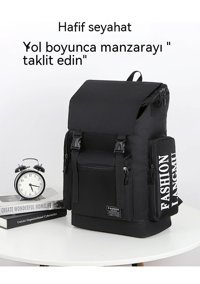 Haiyaao Çok Levsel Yedekleme Büyük Kapasitesi Siyah Erkek Sırt Çantası