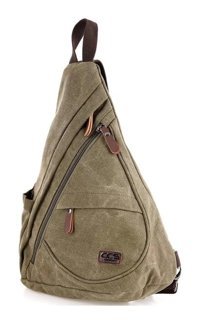 Yurdu Ççs Bodybag 51397 Çapraz Yeşil Erkek Sırt Çantası