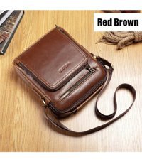 Generic Pu Deri Crossbody Seyahat Siyah Erkek Sırt Çantası