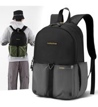 Haoshuai Hs6815 Çok Amaçlı Erkek Haki Sırt Çantası