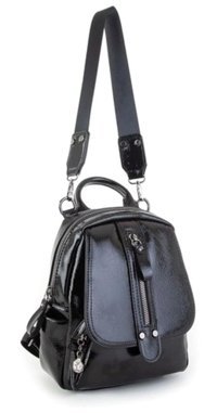 Eastpak Nas 1081 Yazılı Kırışık Rugansiyah Kadın Sırt Çantası