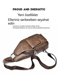 Eternal Luck Retro Siyah Erkek Sırt Çantası
