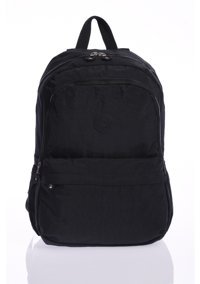Strong Bag Strong Krinkıl Günlük Gezi Spor Siyah Kadın Sırt Çantası
