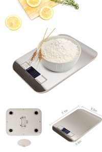Qniay Dijital Hazneli 5 kg Mutfak Tartısı