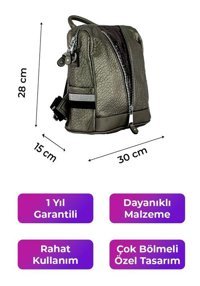 Generic Kriste Bell Pewter 26457 Kadın Sırt Çantası