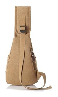 Generic Kanvas Kore Crossbody Erkek Sırt Çantası Çok Renkli