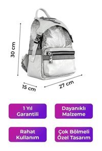 Kriste Bell Beyaz 26330 Kadın Sırt Çantası