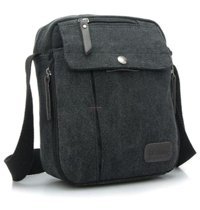 Generic Küçük Crossbody Moda Kanvas Erkek Sırt Çantası Çok Renkli
