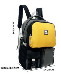 Nk Laptop Bölmeli 901235 Gri Erkek Sırt Çantası