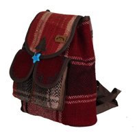 Generic Nitem Kilim El Dokuma Anadolu Motif Kod 103 Kadın Sırt Çantası