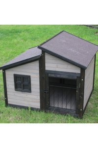 Latanwood KPK42 Dış Mekan Ahşap Köpek Kulubesi