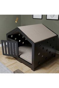 My Wood Home 1001 Ev İçi Ahşap Köpek Kulubesi