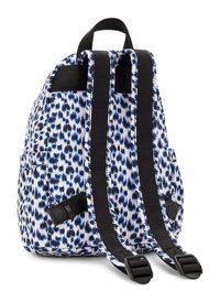 Generic Kıplıng Delia Mini Küçük Boy Desenli Curıous Leopard Kadın Sırt Çantası