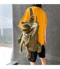 Yystore Yeşil Kurbağa Kadın Sırt Çantası