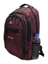 Meschain Laptop Bölmeli Spor Ve Seyahat Siyah Erkek Sırt Çantası