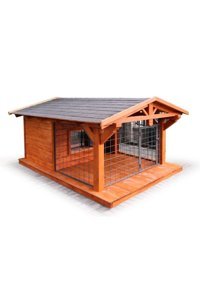 Latanwood Dış Mekan Ahşap Köpek Kulubesi